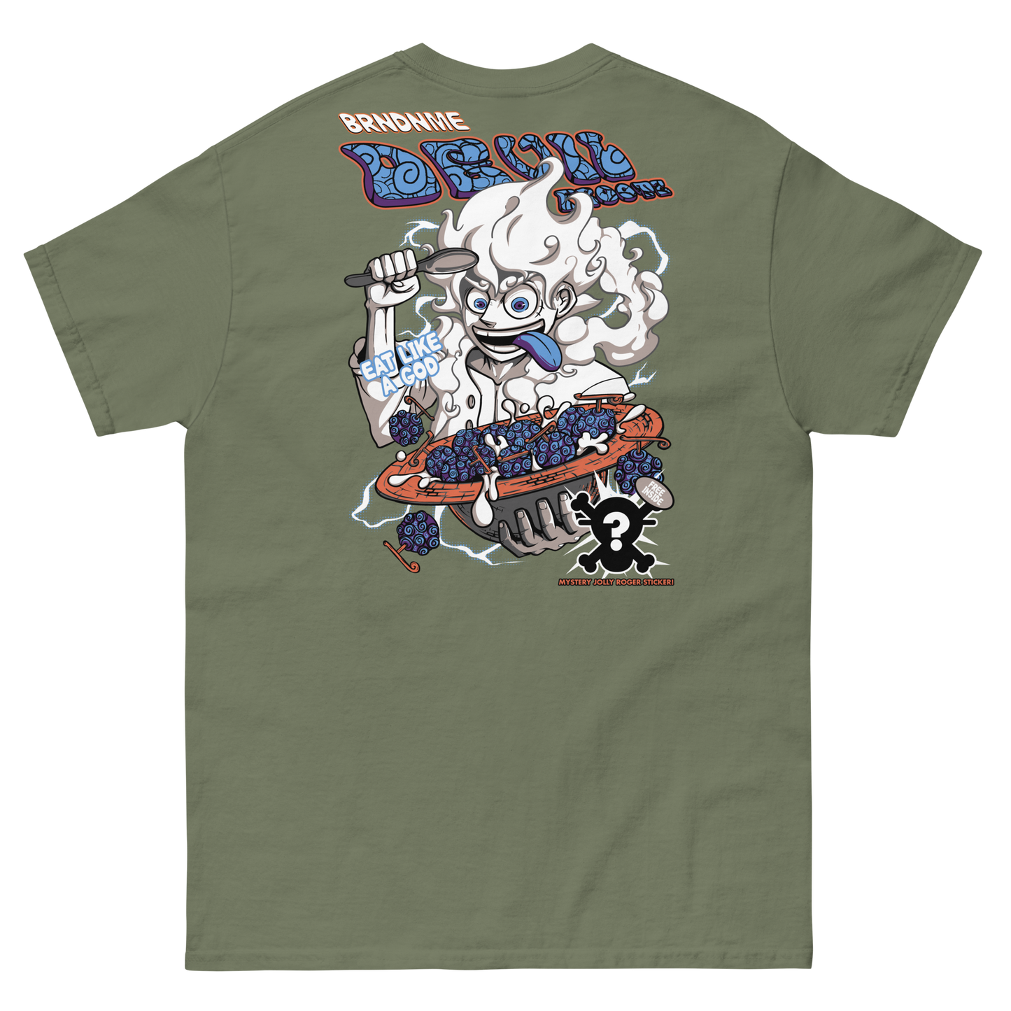 Brndme Devil Froot Luffy T-shirt